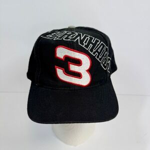 Vintage Sports Image Dale Earnhardt #3 Racing Hat Cap RCR Adjustable‎ Black